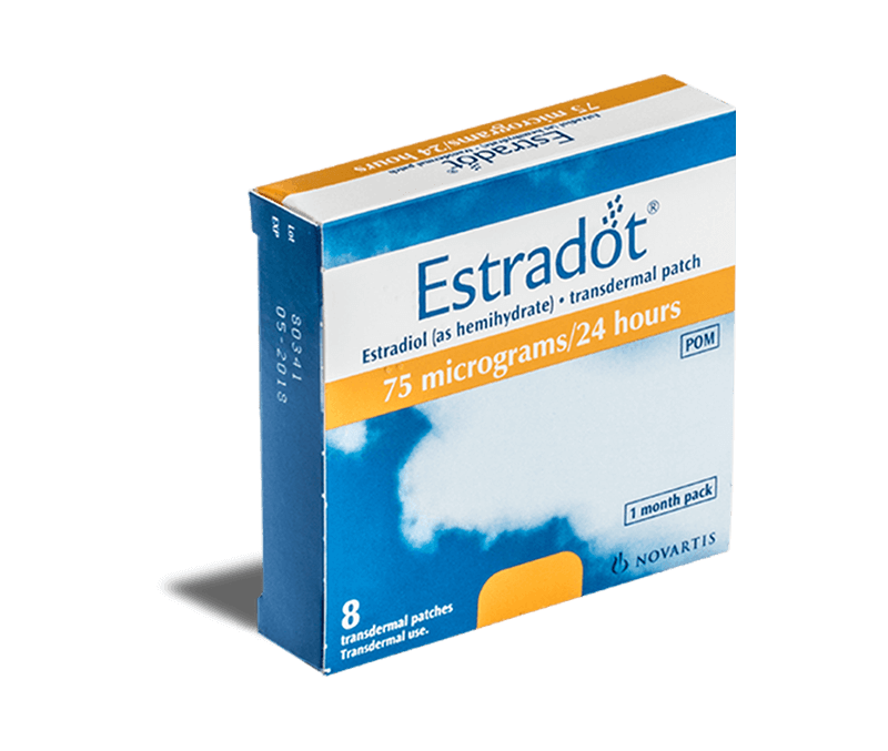 ESTRADOT patch mat 75 mcg/24h 24 pce
