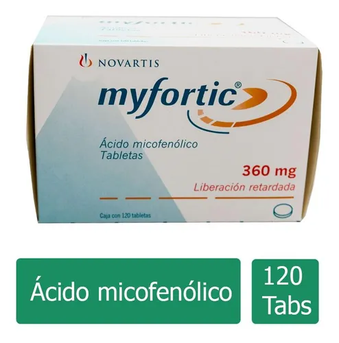 MYFORTIC cpr pell 360 mg 120 pce