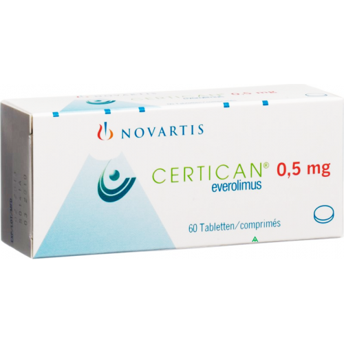CERTICAN cpr 0.5 mg 6 x 10 pce