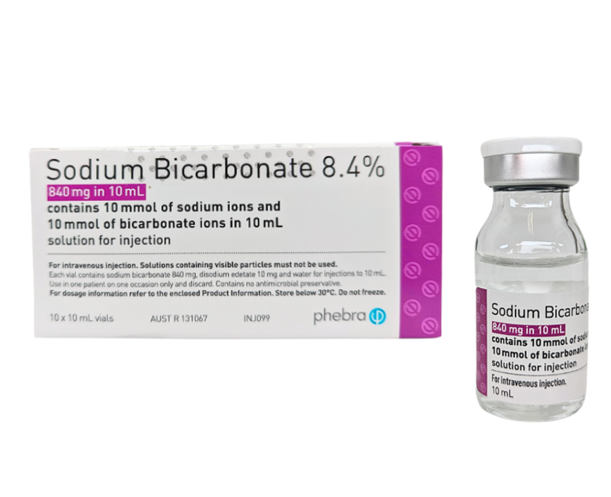 Natrium Bicarbonicum Sintetica 8,4 %, soluzione iniettabile