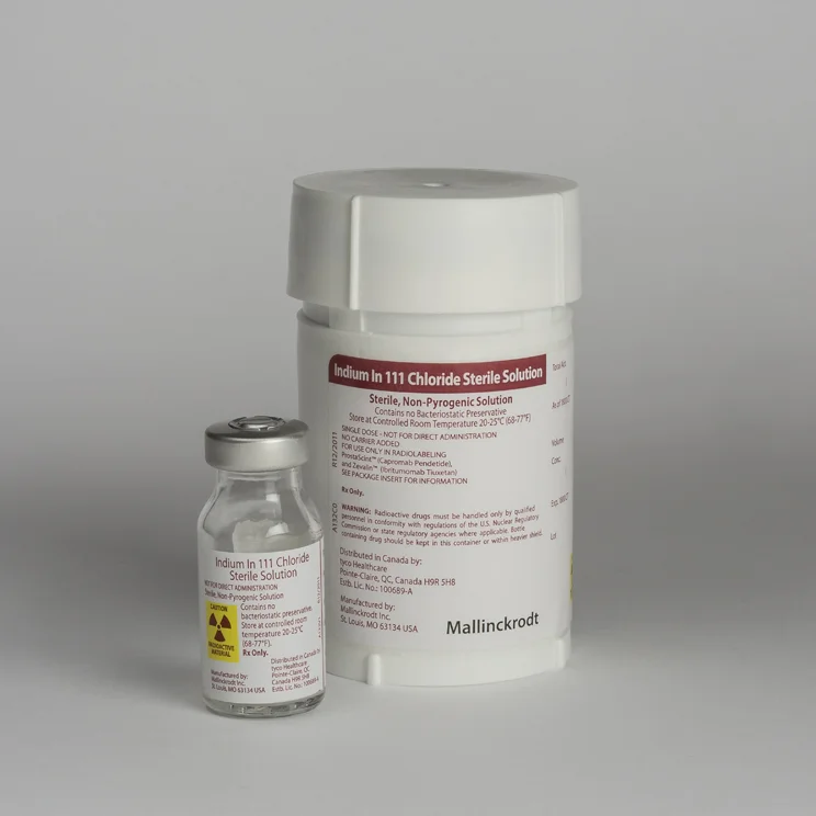 Indium (In-111) Chloride Solution Curium 370 MBq/ml, Lösung zur Radiomarkierung