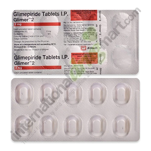 GLIMEPIRIDE Zentiva cpr 2 mg 30 pce