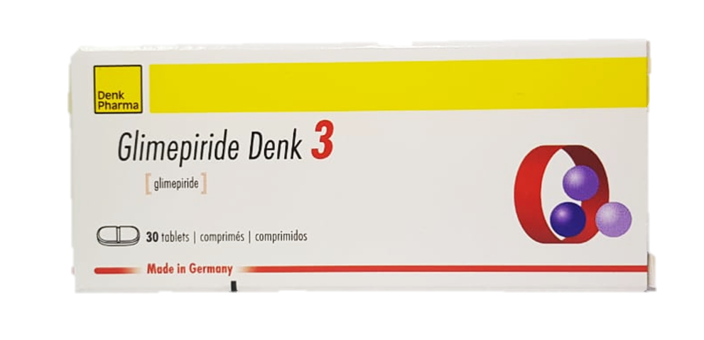GLIMEPIRIDE Zentiva cpr 3 mg 30 pce