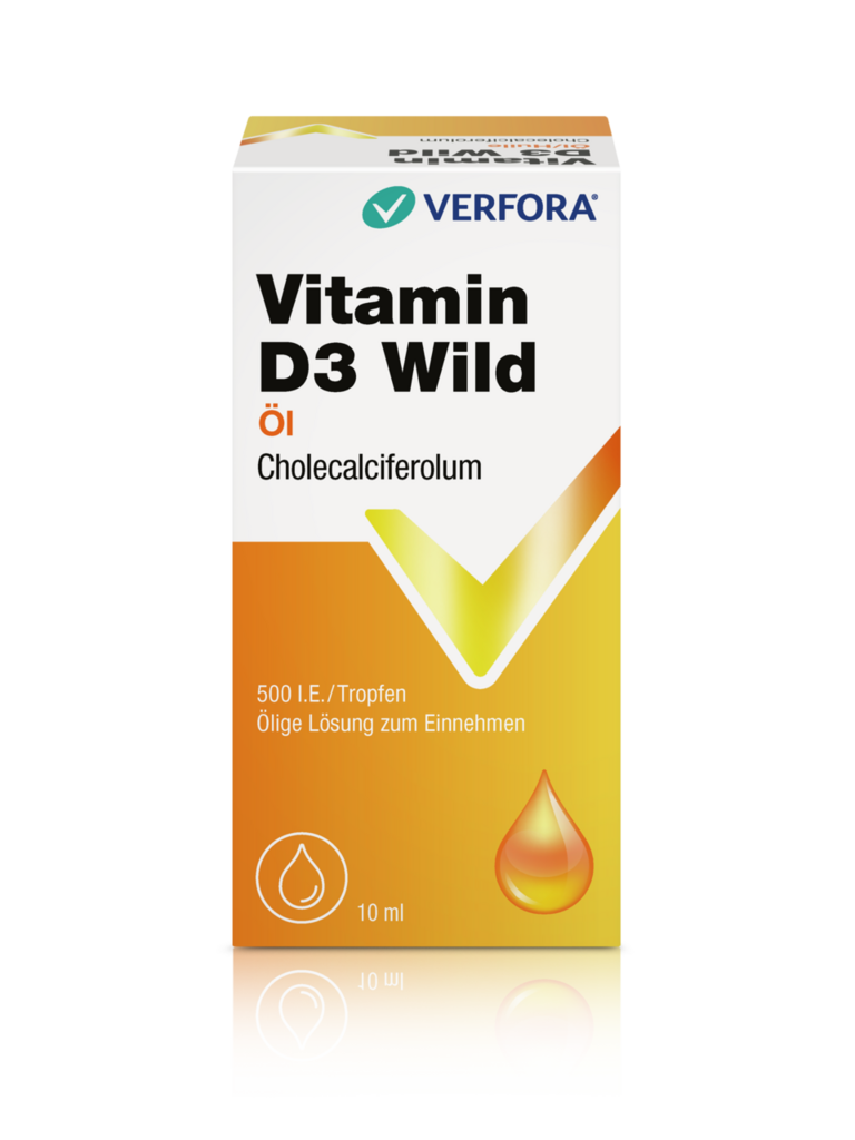 VITAMINE D3 Wild Huile 500 UI/goutte 10 ml