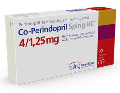 Périndopril Spirig HC, cpr 4 mg , 30 pce