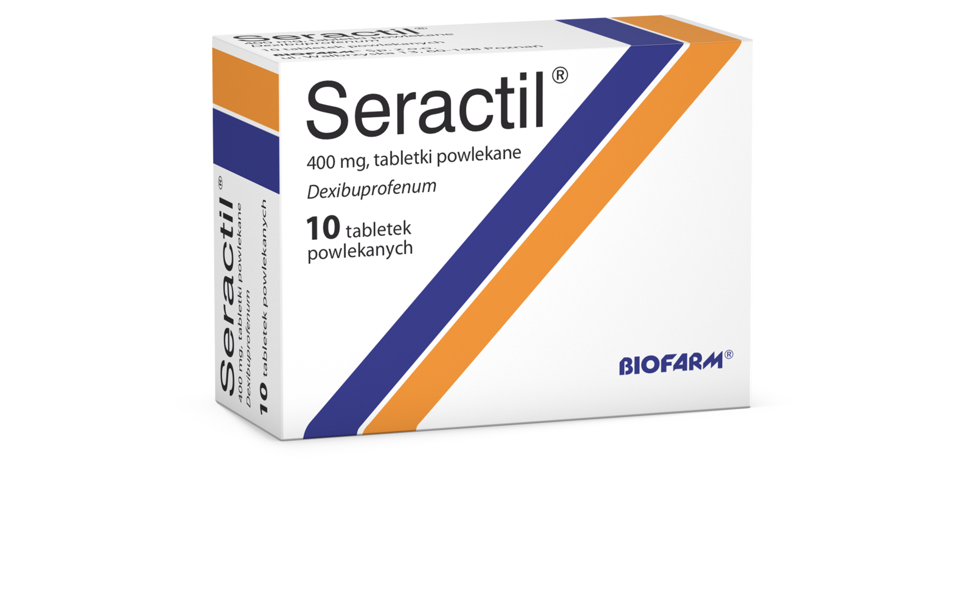 SERACTIL pdr 400 mg sach 10 pce