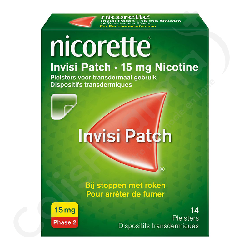 Nicorette Invisi 15 mg/ 16 h, transdermales Pflaster
