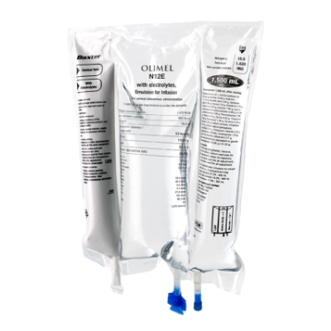 OLIMEL 7,6 % mit Elektrolyte, Infusionsemulsion