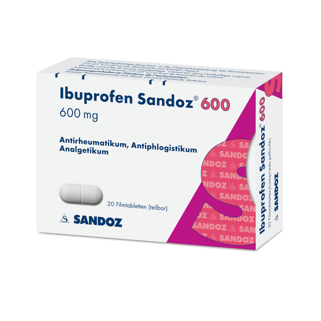 Ibuprofen N Zentiva 600 mg, Filmtabletten