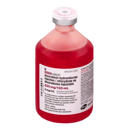 DOXORUBICIN Teva 10 mg/5ml flac 5 ml