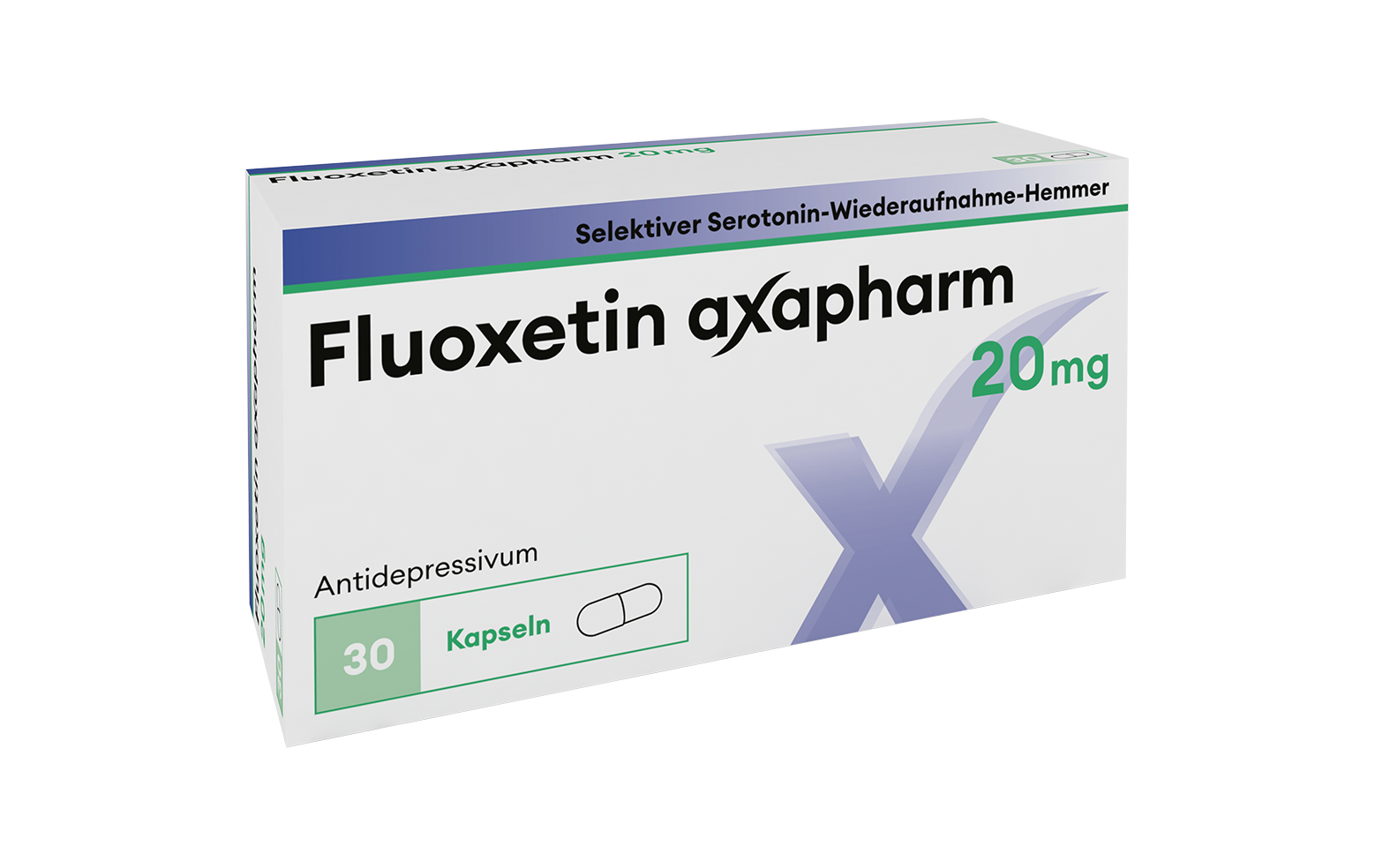 Fluoxetin Axapharm, Kapseln