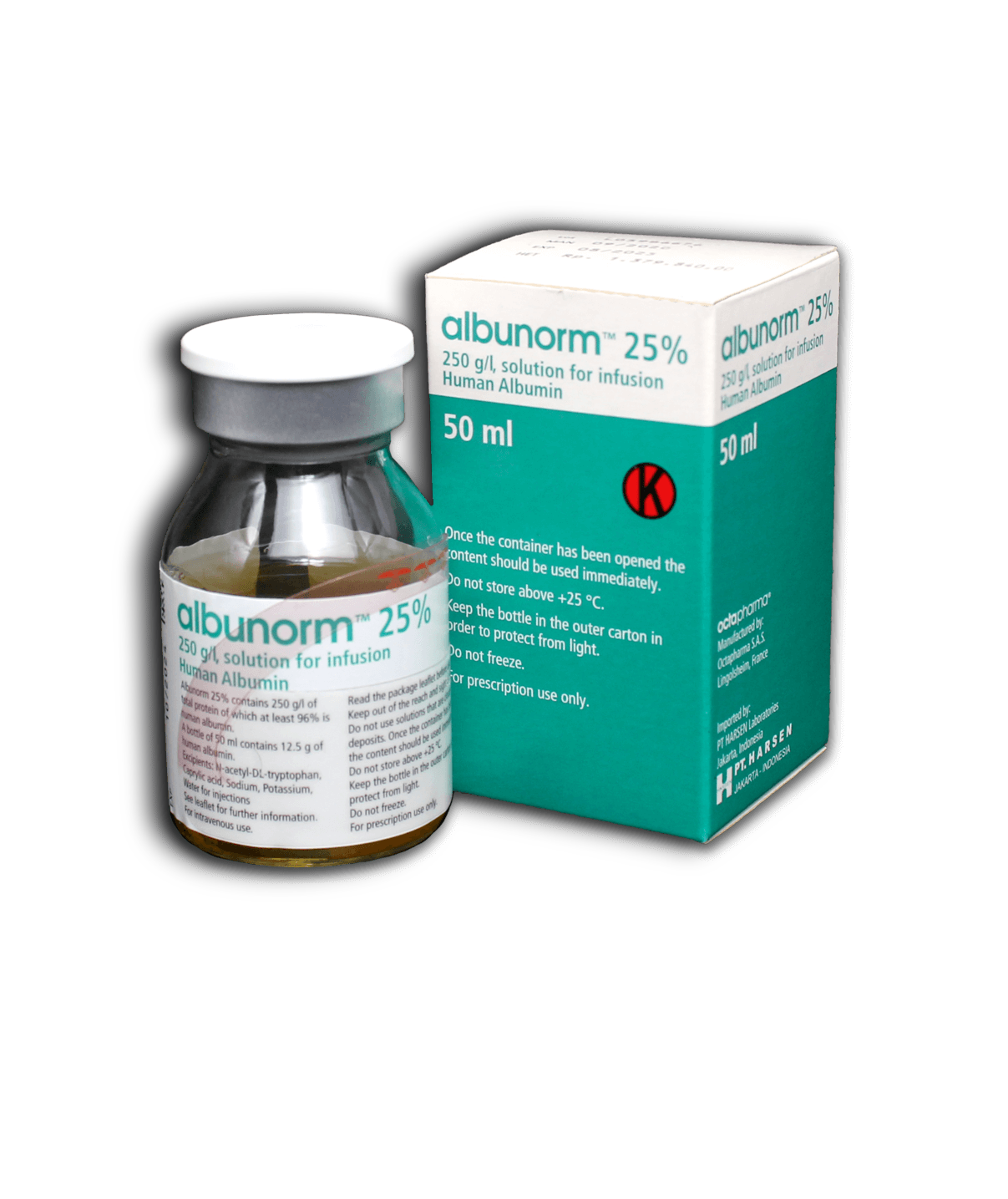 Albunorm 5 %, Infusionslösung