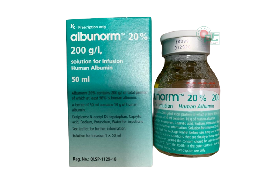 Albunorm 20 %, Infusionslösung