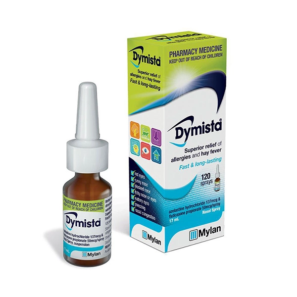 Dymista Nasenspray, Suspension