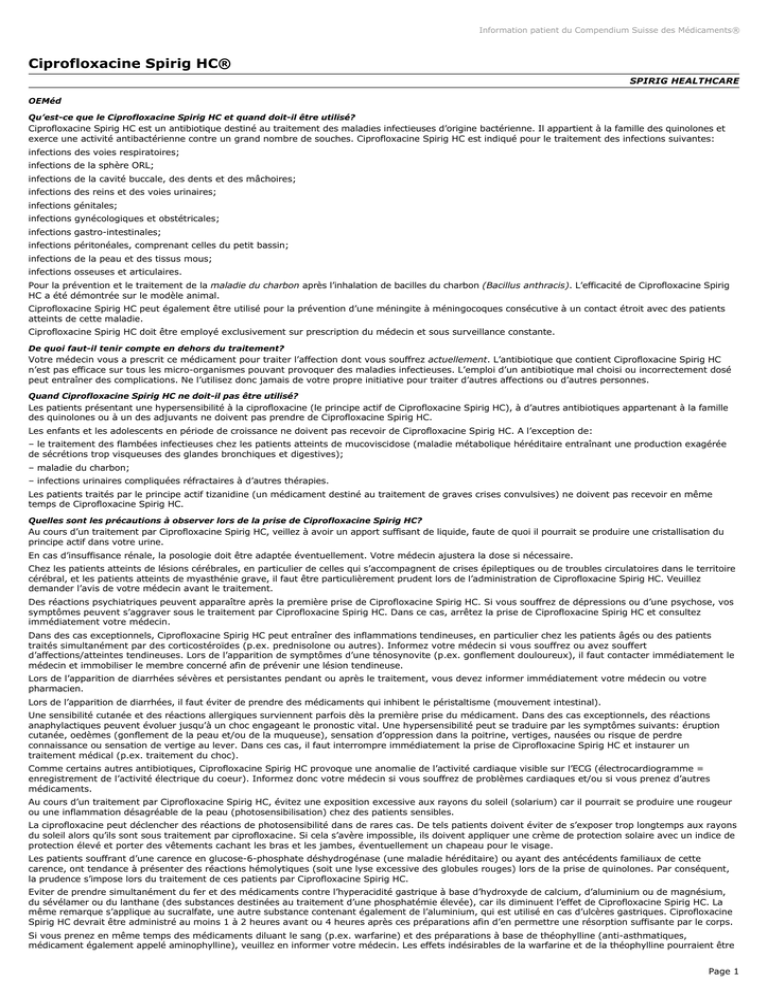 IBANDRONATE Spirig HC 150 mg compr mensuels