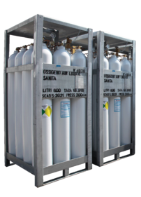 Oxygenium MedicAir, gas medicinale compresso 200 bar