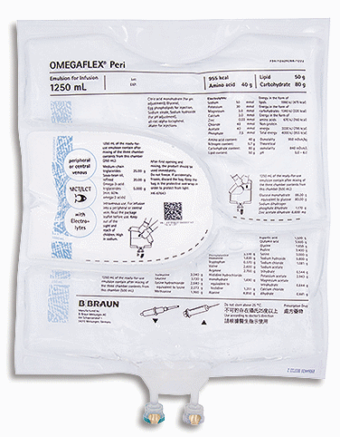 Omegaflex plus, Infusionsemulsion 1250 ml