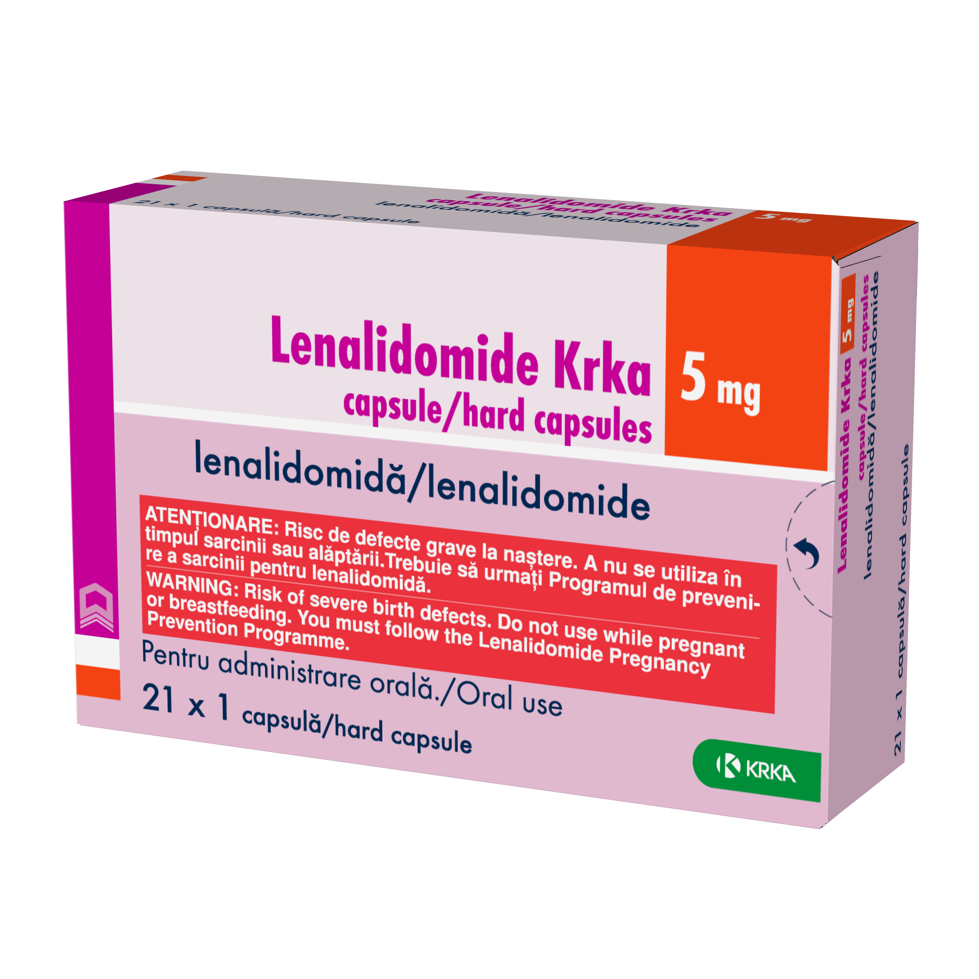 Lenalidomid Sandoz 5 mg, Kapseln