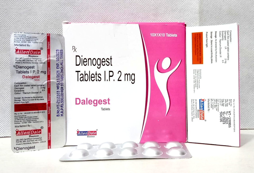 DIENOGEST Spirig HC cpr 2 mg 84 pce