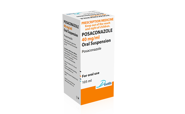 POSACONAZOLE Devatis susp 40 mg/ml buvable 105 ml