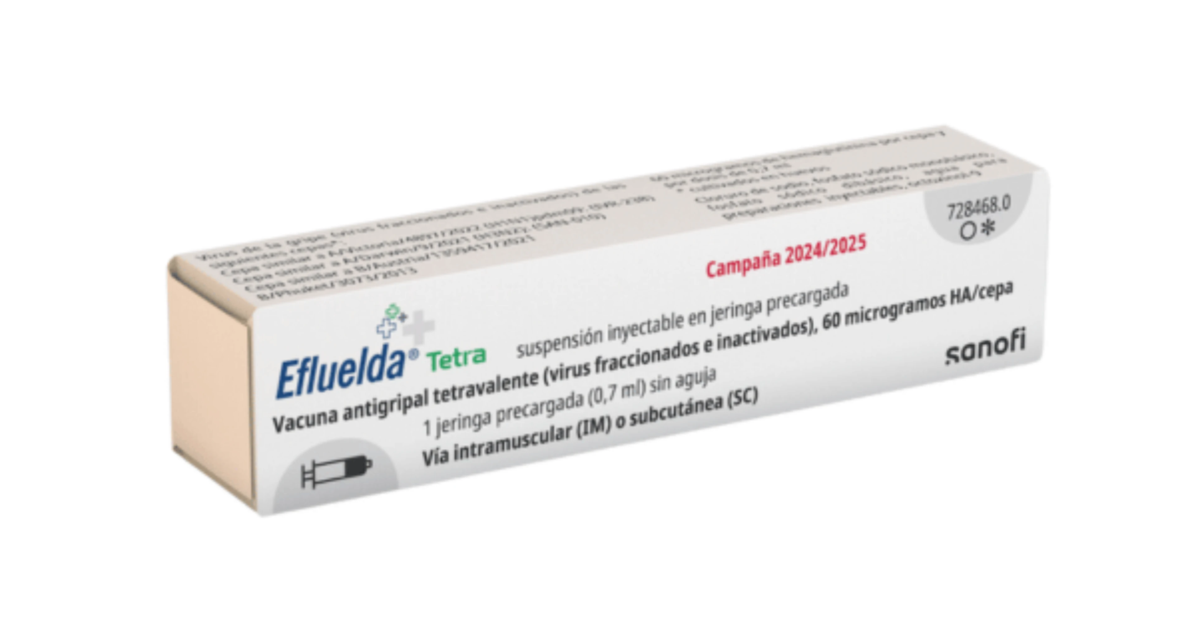Efluelda susp inj 2025/2026 ser pré 0.7 ml