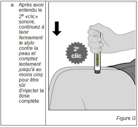 Veblocema 120 mg, solution injectable en stylo prérempli