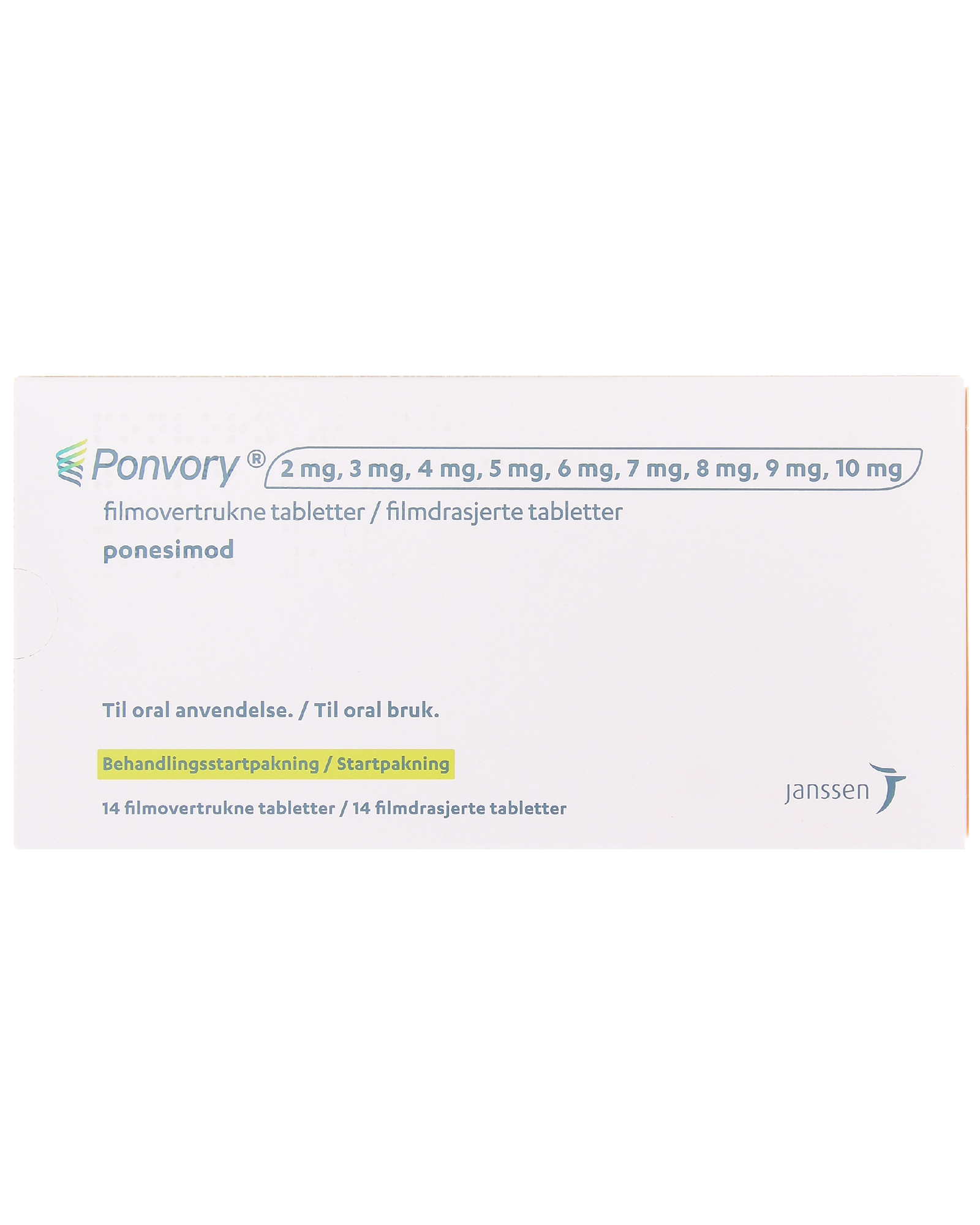 Ponvory 10 mg, Filmtabletten
