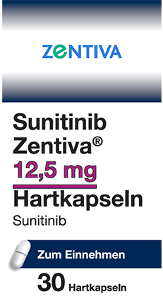SUNITINIB Zentiva caps 12.5 mg 28 pce