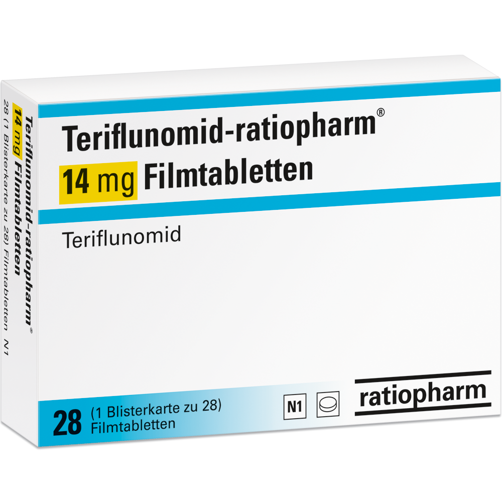 Teriflunomid-Mepha 14 mg QOD, Filmtabletten