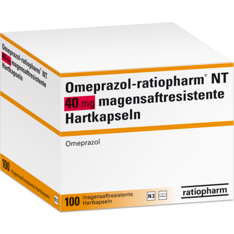 Omeprazol Xiromed 40 mg, magensaftresistente Hartkapseln