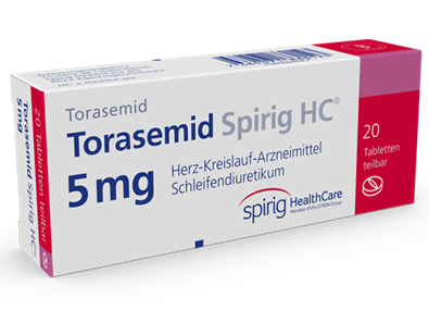 Torasemid Spirig HC 2.5 mg, Tabletten