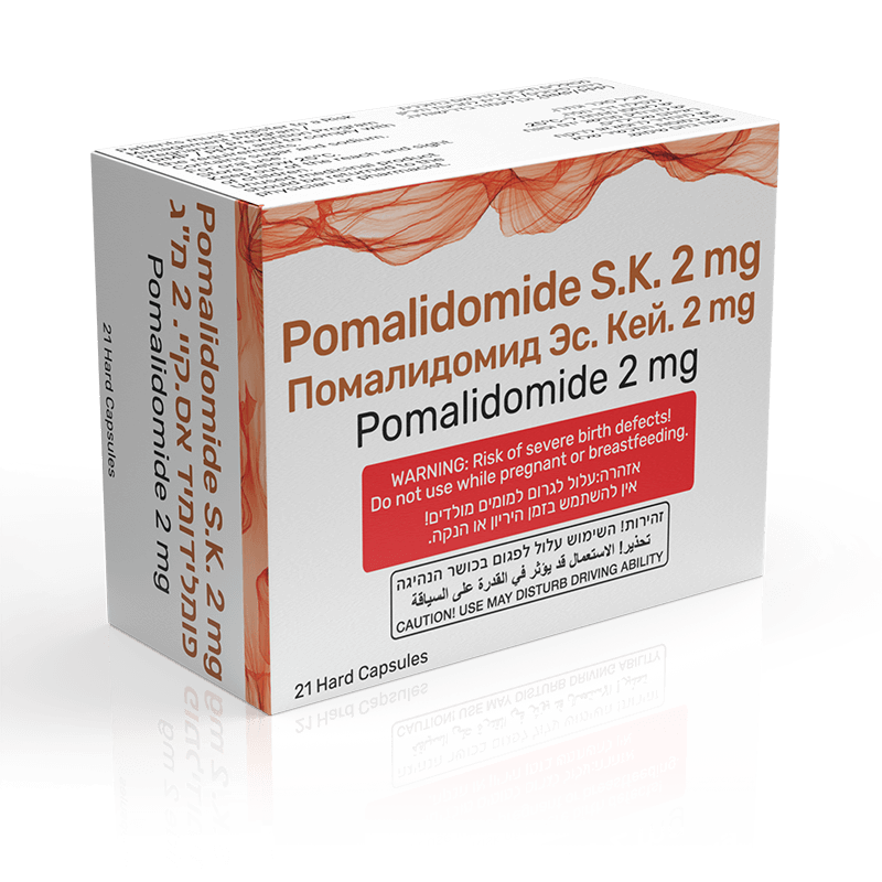 Pomalidomid Sandoz 2 mg, Hartkapseln
