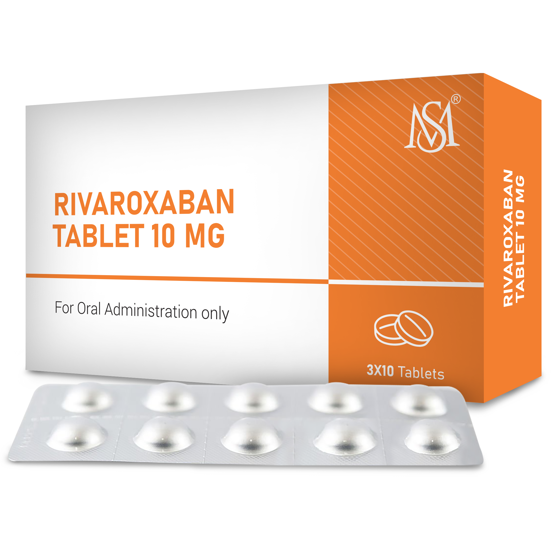 Rivaroxaban-Mepha 10 mg, Hartkapseln
