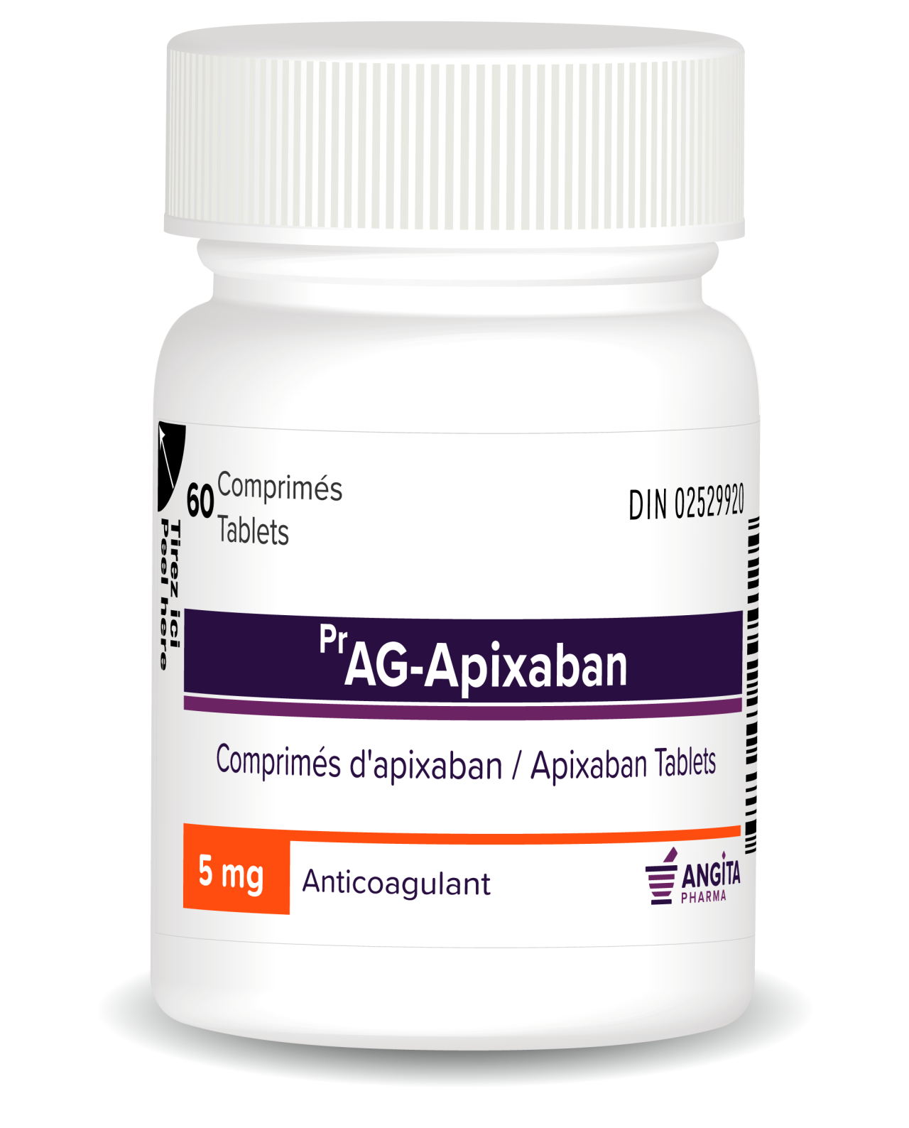Apixaban Spirig HC 5 mg, Filmtabletten