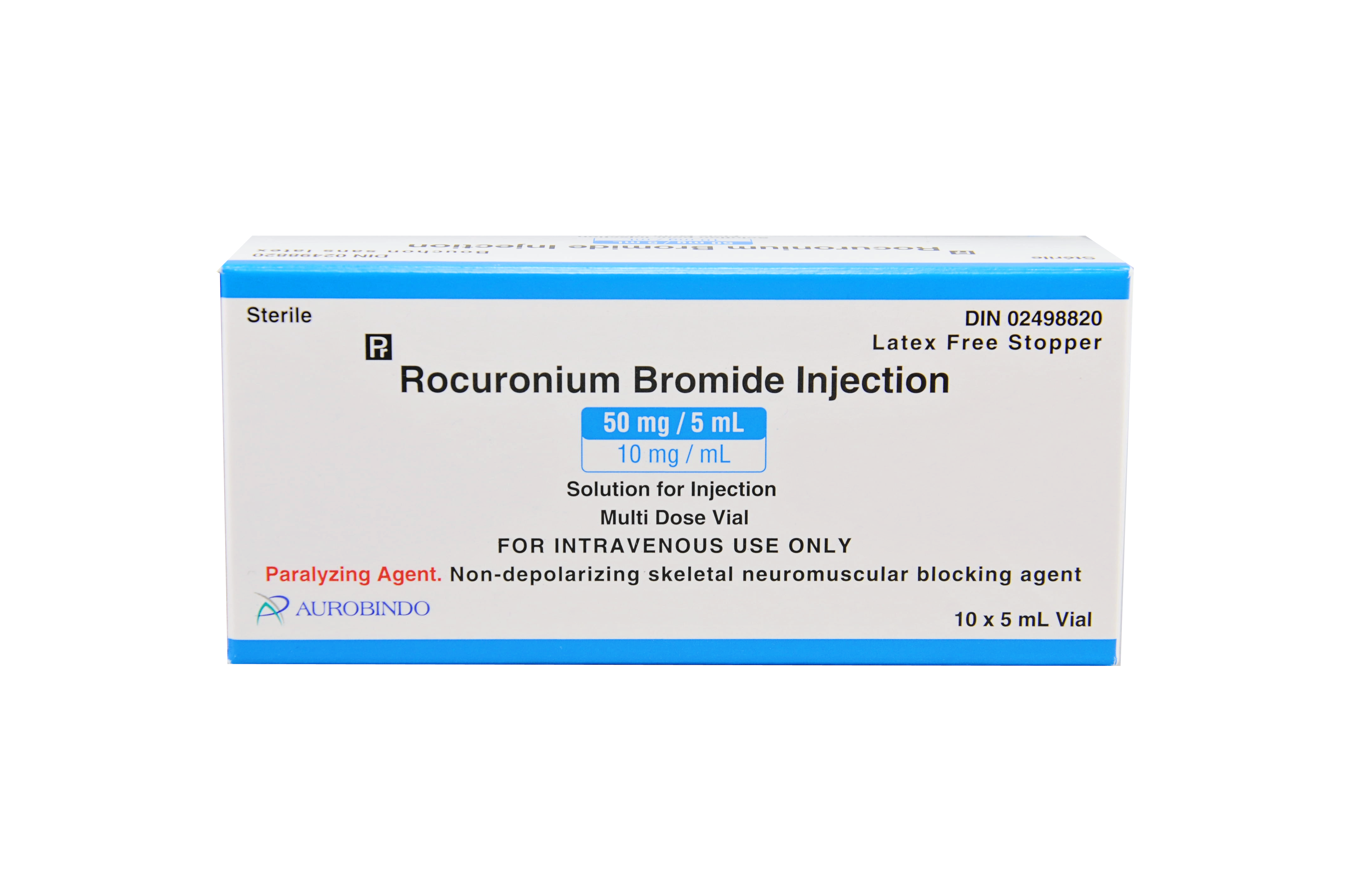 Rocuronium Aguettant 10 mg/ml, solution injectable en seringue préremplie