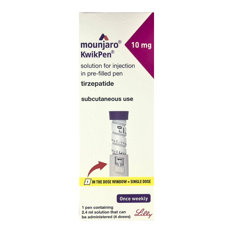 Mounjaro KwikPen 10 mg, solution injectable en stylo prérempli
