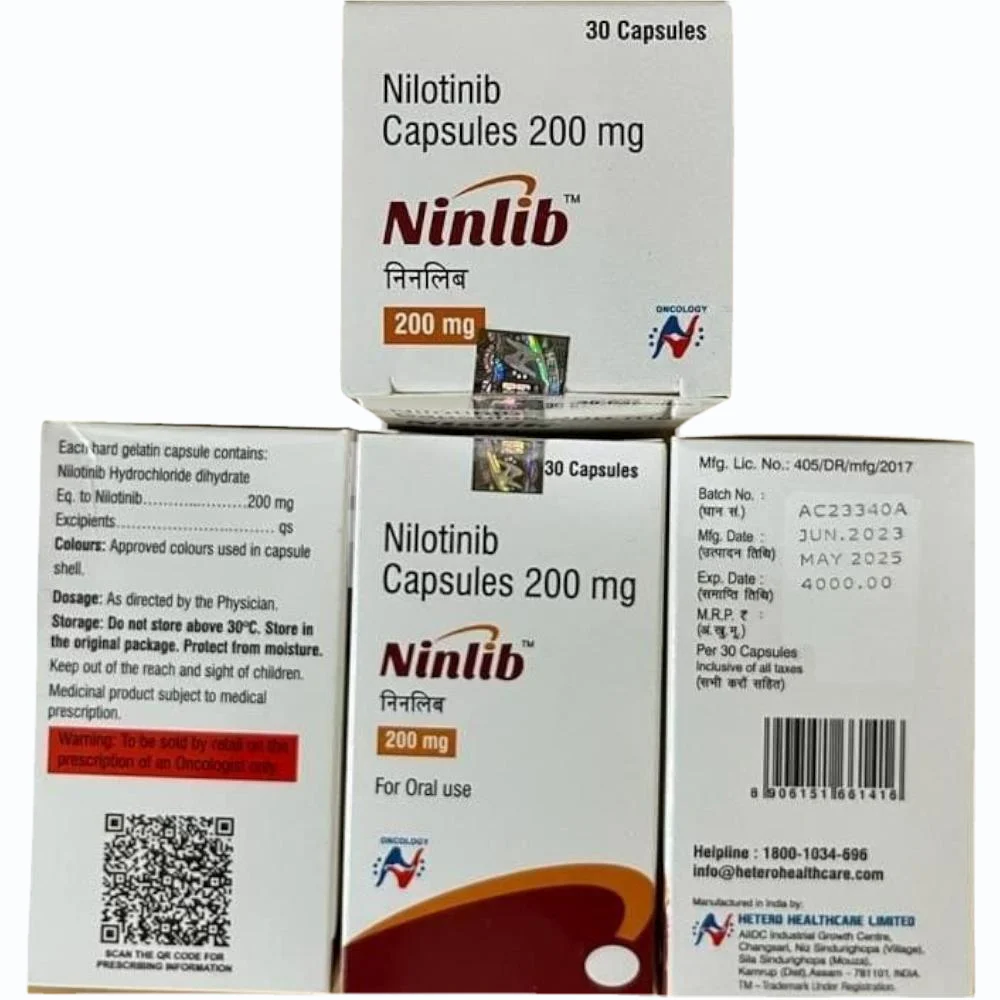 Nilotinib Spirig HC 200 mg, Hartkapseln