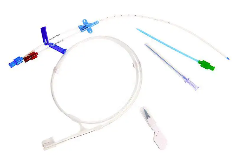 Double Lumen Peripherally Inserted Central Venous Catheter Set, 1 Set