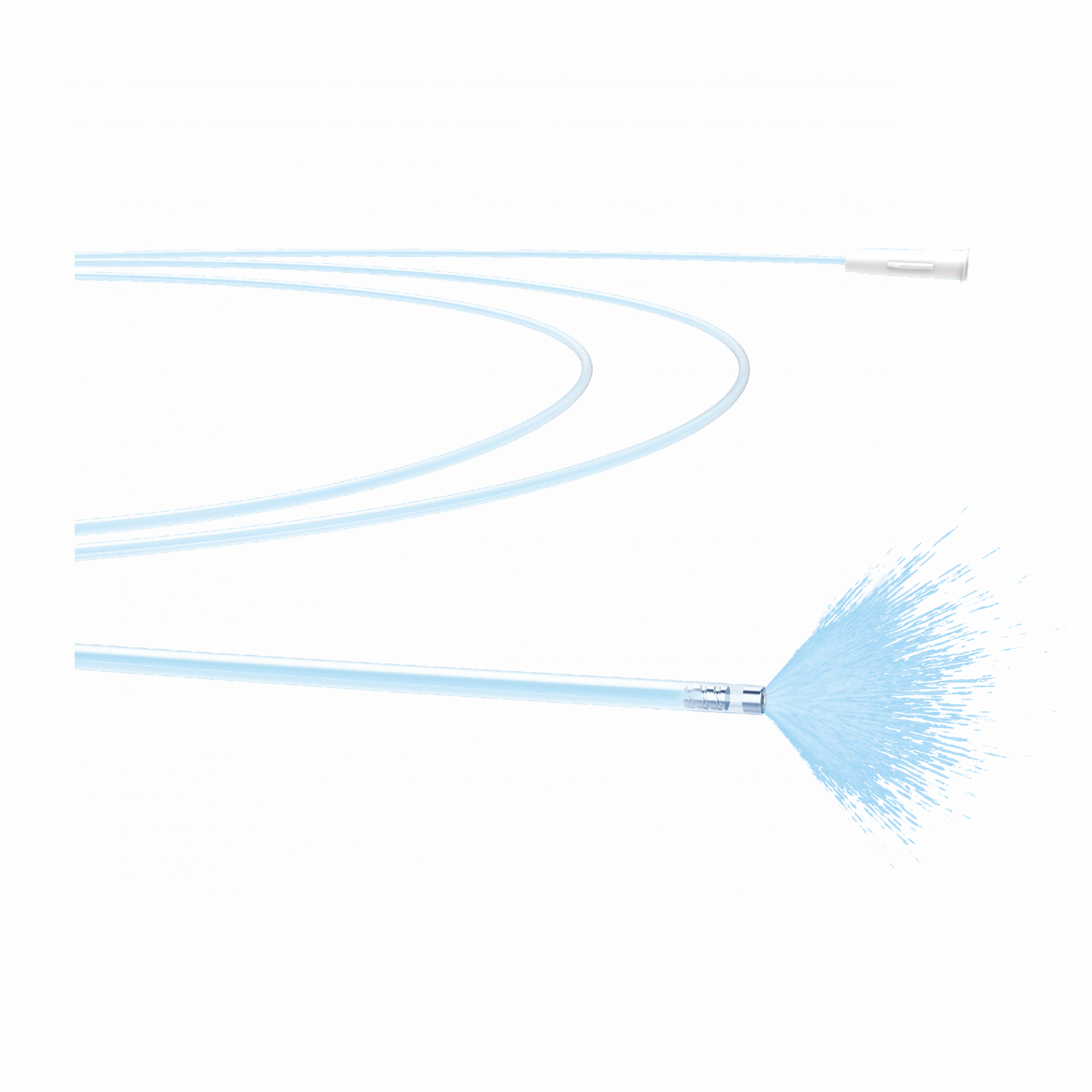 Glo-tip Spray Catheter, 1 Each