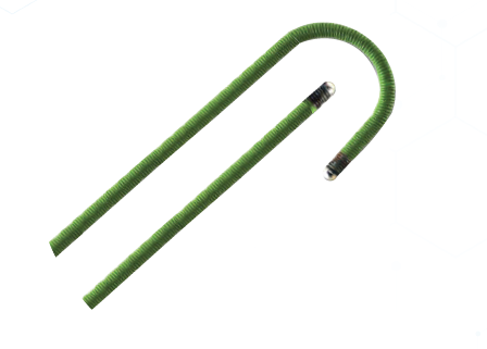 Amplatz Stiff Ptfe  Double Flexible Wire Guide, 1 Each